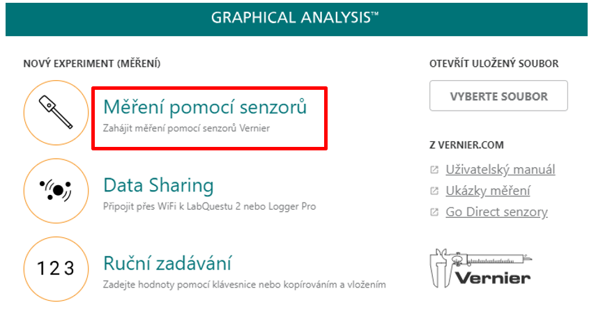 návod na připojení čidla